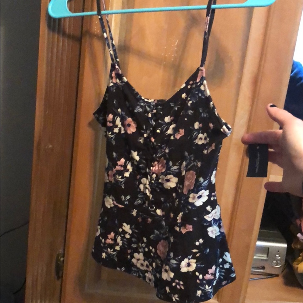 Floral tank top